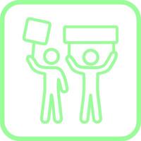 Protester Vector Icon