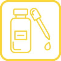 Drops Bottle Vector Icon