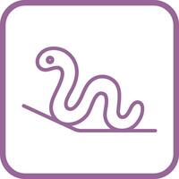 Worm Vector Icon