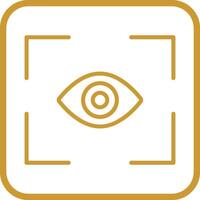 Eye Scan Vector Icon