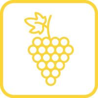 Grapes Vector Icon