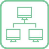 Computer Networks Vector Icon