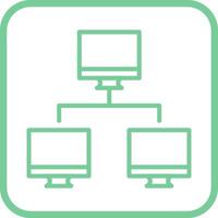 Computer Networks Vector Icon