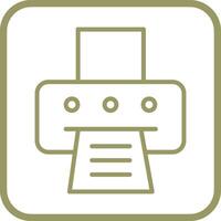 Print Vector Icon