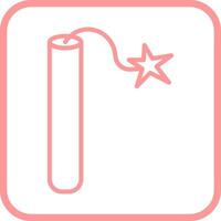 Single Dynamite Vector Icon