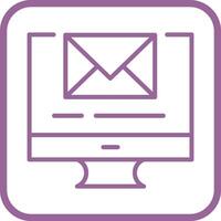 icono de vector de correo electrónico