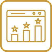 Website Ranking Vector Icon