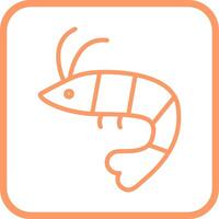 Shrimp Vector Icon