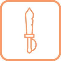 Pirate Sword Vector Icon