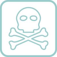 Pirate Skull I Vector Icon