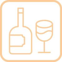 icono de vector de vino