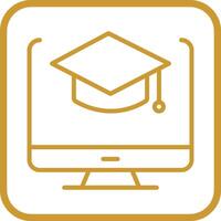 Online Learning Vector Icon