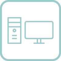 Desktop Vector Icon