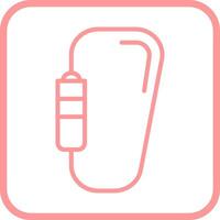 Carabiner Vector Icon