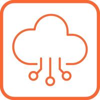 Cloud Computing Vector Icon