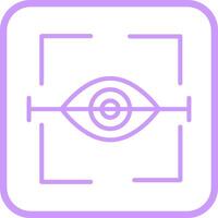 Eye Scan Vector Icon