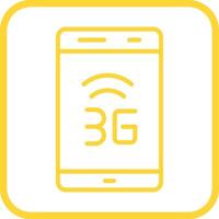 icono de vector 3g