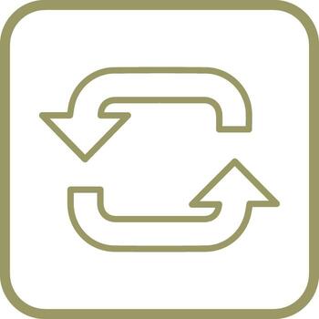 icono de vector de bucle