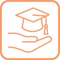 Graduation Hat Vector Icon