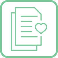 Favorite List Vector Icon