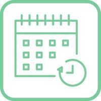Period Time Vector Icon