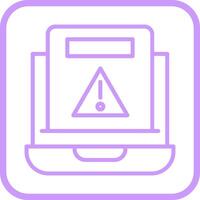 Error Vector Icon
