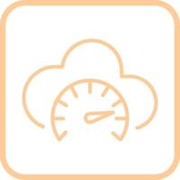 Speed Test Vector Icon