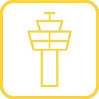 Control Tower Vector Icon