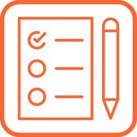 Task List Vector Icon