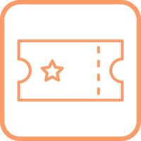 Ticket Vector Icon