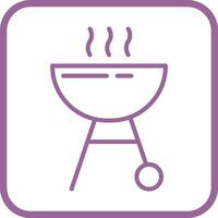 icono de vector de parrilla