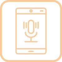 Voice Record Vector Icon