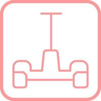 Hoverboard Vector Icon