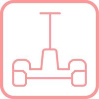 Hoverboard Vector Icon