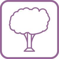 icono de vector de árbol