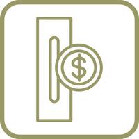 Slot for Coins Vector Icon