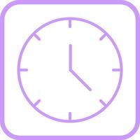 Clock Vector Icon