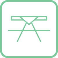 Picnic Table Vector Icon