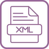 XML Vector Icon