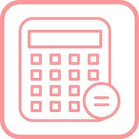 Business Calculator Vector Icon