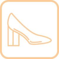 icono de vector de tacones