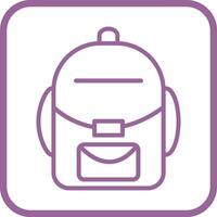 Backpack Vector Icon