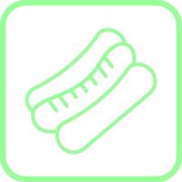 Hot Dog Vector Icon