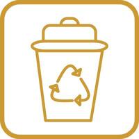 Recycle Bin Vector Icon