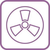 Radiation Vector Icon