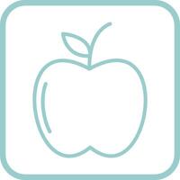 icono de vector de manzanas