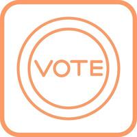 Vote Link Vector Icon