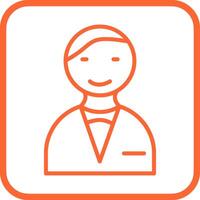 Casino Manager Vector Icon