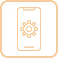 Mobile App Developing Vector Icon