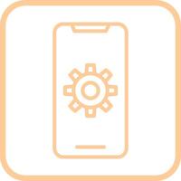 Mobile App Developing Vector Icon